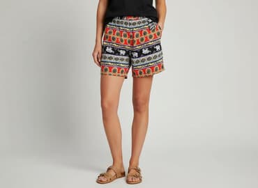 spodenki damskie moro: Szorty damskie, rozmiar L — 6