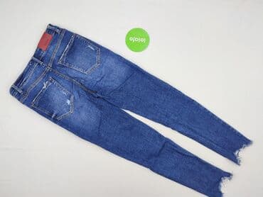 dżinsy z wysokim stanem duże rozmiary: Jeansy damskie, rozmiar S — 3