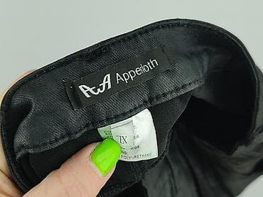 dżinsy push: Spodnie materiałowe damskie, rozmiar XL — 5