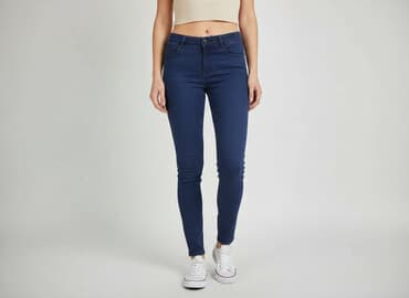 clockhouse kurtka jeansowa: Clockhouse, Jeansy damskie, rozmiar S — 7