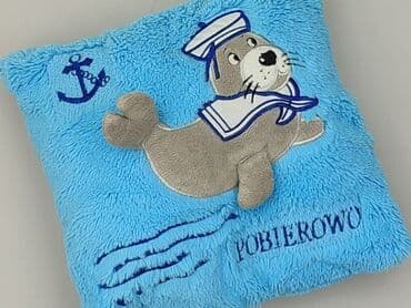 Poduszka 30 x 30, kolor - Błękitny, stan - Idealny