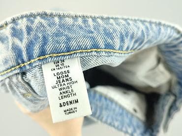 hm mom jeans: H&M, Szorty damskie, rozmiar S — 5