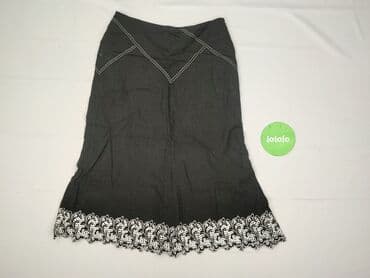 czarne spódnice rozkloszowane midi: Spódnica damska, rozmiar S — 3