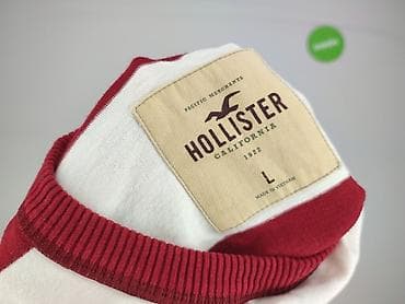 second hand: Hollister, Long-sleeved top for men, size L — 4