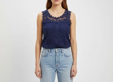 koronkowy top pod marynarkę: Orsay, Top damski, rozmiar S — 6