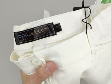 biale szerokie jeansy: BPC Selection, Spodnie 3/4 damskie, rozmiar XL — 4
