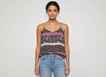 bluzki na ramiączkach plus size: Women's blouse, size M — 1