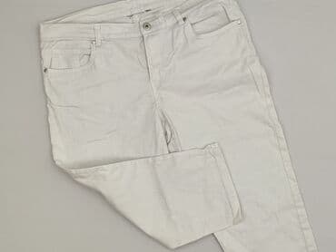 Material trousers for women, size XL (EU 42)