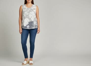 koszulka z bambusem memy: Bianca, Bluzka damska, rozmiar 2XL — 8