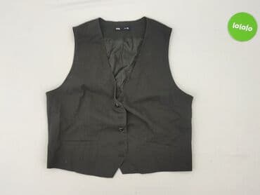 sinsay marynarki męskie: Kamizelka męska Sinsay - Kolor: czarny - Rozmiar z metki: XL - Krój — 2