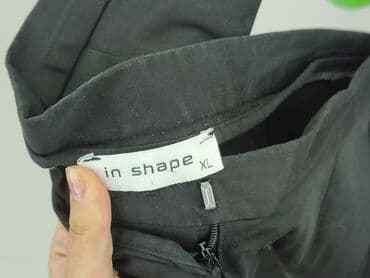 Women: Material trousers for women, size XL (EU 42) — 4