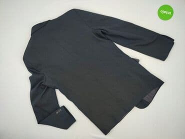 klapki z futerkiem markowe: Marynarka męska, grafitowa - Krój klasyczny z klapami w szpic - — 3