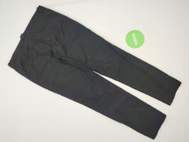 czarne satynowe spodnie zara: Zara, Spodnie materiałowe damskie, rozmiar S — 3