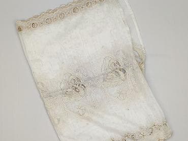 Artykuły papiernicze: Firanka haftowana, panelowa – kremowa - Materiał: delikatna — 1