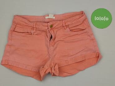 hm krótkie spodenki czarne: H&M, Szorty damskie, rozmiar M — 2