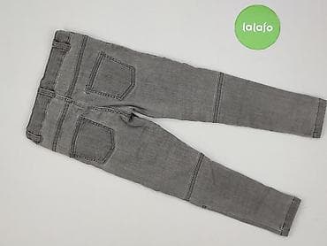 crocsy j2: Spodnie jeansowe, 4-5 lat, 104/110, stan - Bardzo dobry — 3