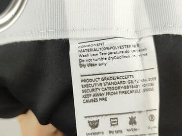 Panel zasłonowy zaciemniający w kolorze czarnym, wykonany w 100% z — 4