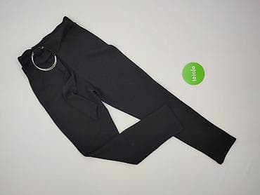 wysoki stan: PrettyLittleThing, Spodnie materiałowe damskie, rozmiar S — 2