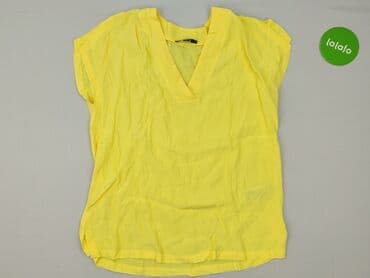 bluzka żółta w czarne paski: Esprit, Bluzka damska, rozmiar M — 2