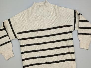 sweter geometryczny: Sinsay, Sweter damski, rozmiar M — 1