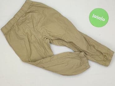 biale spodnie wysoki stan: Material trousers, Coccodrillo, 2-3 years, 98, condition - Perfect — 4