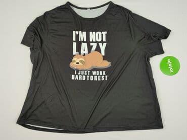 koszulka z leniwcem reserved: T-shirt damski, rozmiar 4XL — 2