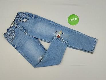 abc leggings: Spodnie jeansowe, DenimCo, 8 lat, 128, stan - Bardzo dobry — 2