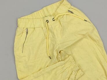 joggery lniane damskie: Terranova, Spodnie materiałowe damskie, rozmiar XS — 2