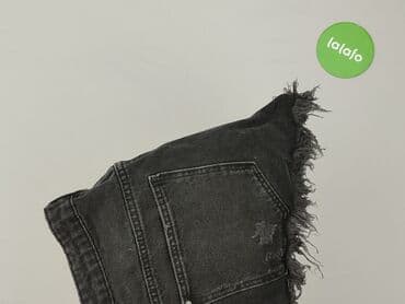 spodenki czarne krótkie: Denim, Szorty damskie, rozmiar M — 6