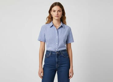 koszula w paski bershka: Topshop, Koszula damska, rozmiar M — 7