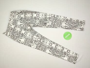 jakie rajstopy do srebrnej sukienki: Legginsy Eleganckie damskie, rozmiar XS — 3