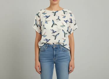 smieszne bluzy: Bluzka damska, rozmiar S — 6