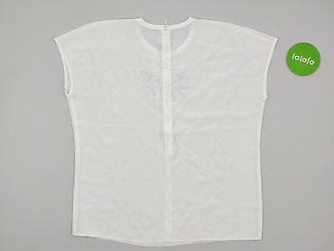biała bluzka basic damska: Bluzka damska, rozmiar XL — 3