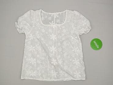 białe bluzki boho: Bluzka damska, rozmiar M — 2