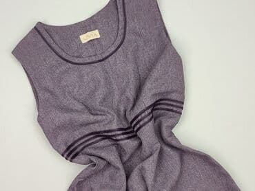 liliowa sukienka plus size: Sukienka damska, rozmiar S — 1
