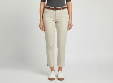 buty na koturnie deichmann: Comma, Spodnie materiałowe damskie, rozmiar L — 7