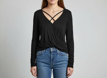 body new yorker czarne: Bluzka damska, rozmiar XS — 1