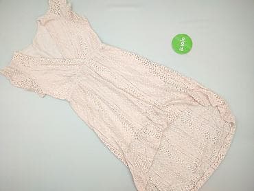 bialy satynowy top: Sukienka damska, rozmiar S — 2