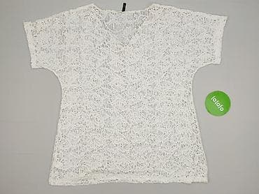 biale kombinezony: PrettyLittleThing, Bluzka damska, rozmiar L — 3