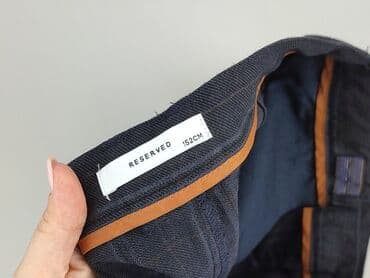 woskowane spodnie mohito: Material trousers, Reserved, 12 years, 146/152, condition - Very good — 4