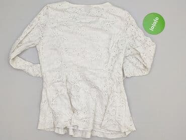 biale bluzki z gipiurą: Gina Tricot, Bluzka damska, rozmiar L — 3