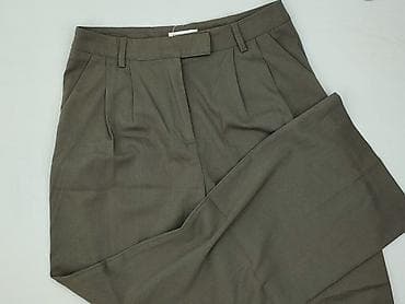spodnie zara basic: Spodnie materiałowe damskie, rozmiar L — 1