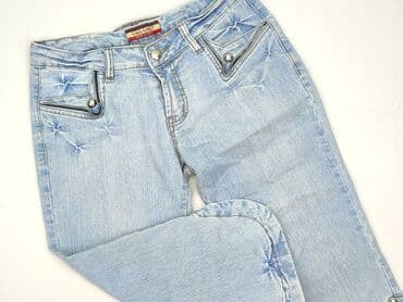 Material trousers for women, size S (EU 36)