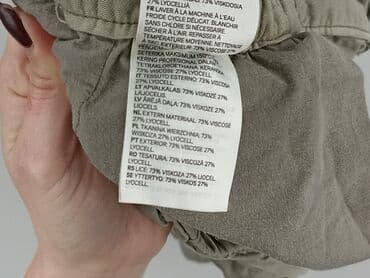 spodnie z szerokimi nogawkami h m: H&M, Material trousers for women — 7