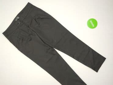 t shirty python: Material trousers for women, size S (EU 36) — 2