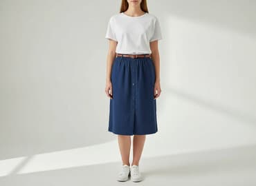 spódniczka welurowa: Spódnica damska, rozmiar S — 6