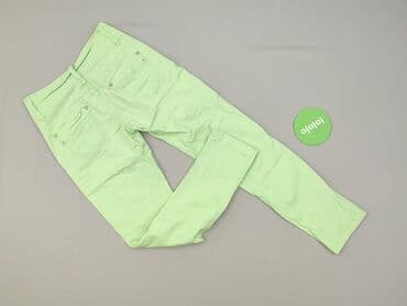 c a spodnie damskie z wysokim stanem: Spodnie materiałowe damskie, rozmiar S — 3