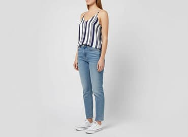 koszula niebieska hm: H&M Divided, Top damski, rozmiar M — 7