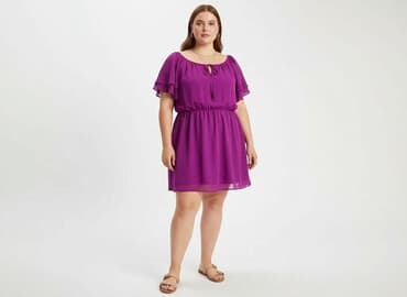 pur pura sukienki: Sukienka damska, rozmiar 4XL — 6