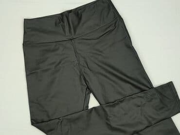 Leggings Eco-leather for women, size XL (EU 42)